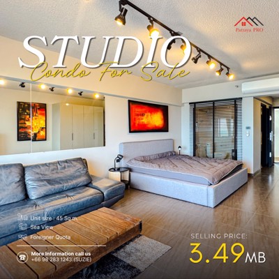 Picture of Metro Jomtien Condotel – Only 3.49 Million Baht! Sea View Condo Deal You Can’t Miss! 🌊