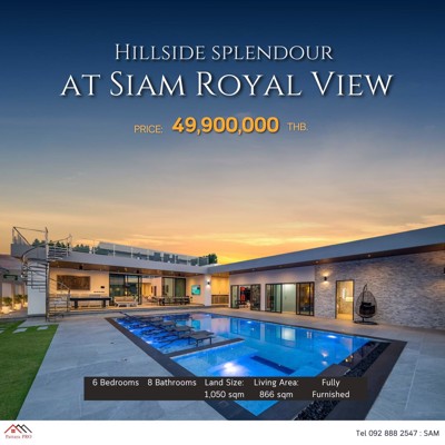 Picture of Contemporary modern luxury pool villa with full-function living space,