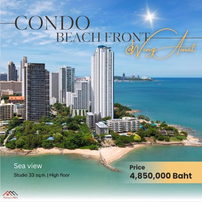 Picture of คอนโดหรูติดหน้าหาดวงศ์อมาตย์ #Beachfront สตูดิโอ วิวทะเลสวยๆ ขนาด 33 ตร.ม. ราคา 4.85 ล้านบาท✨ 🏖️เดินลงทะเลหน้าโครงการได้เลย