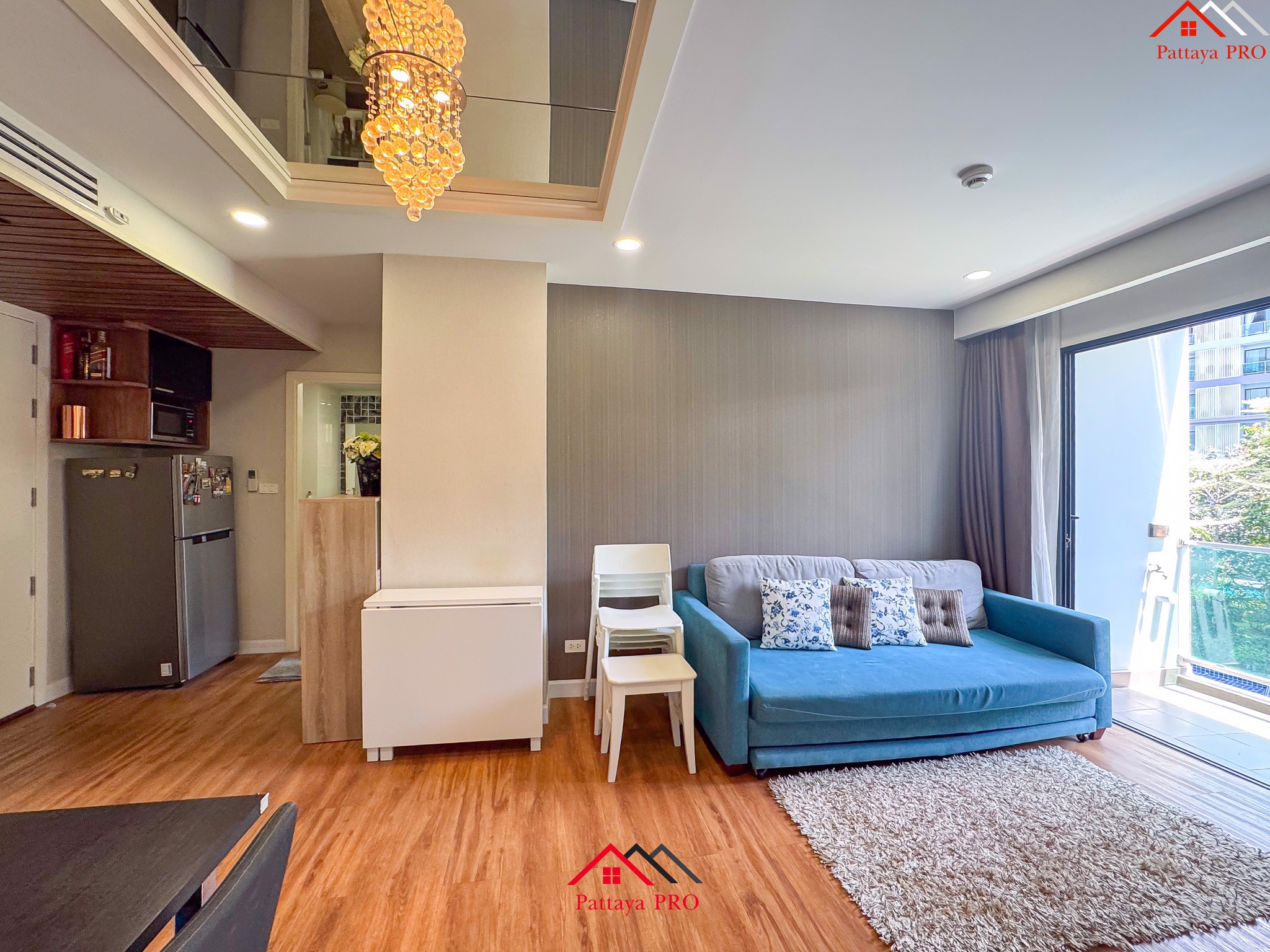 Waterpark condo in the heart of Jomtien, 2 bedrooms, 2 bathrooms, 63 sq.m., good price, only 4.35 MB.‼️