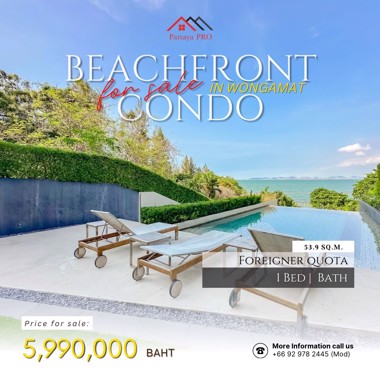 Picture of Baan Plai Haad – Beach Front Condo for Sale, Pattaya