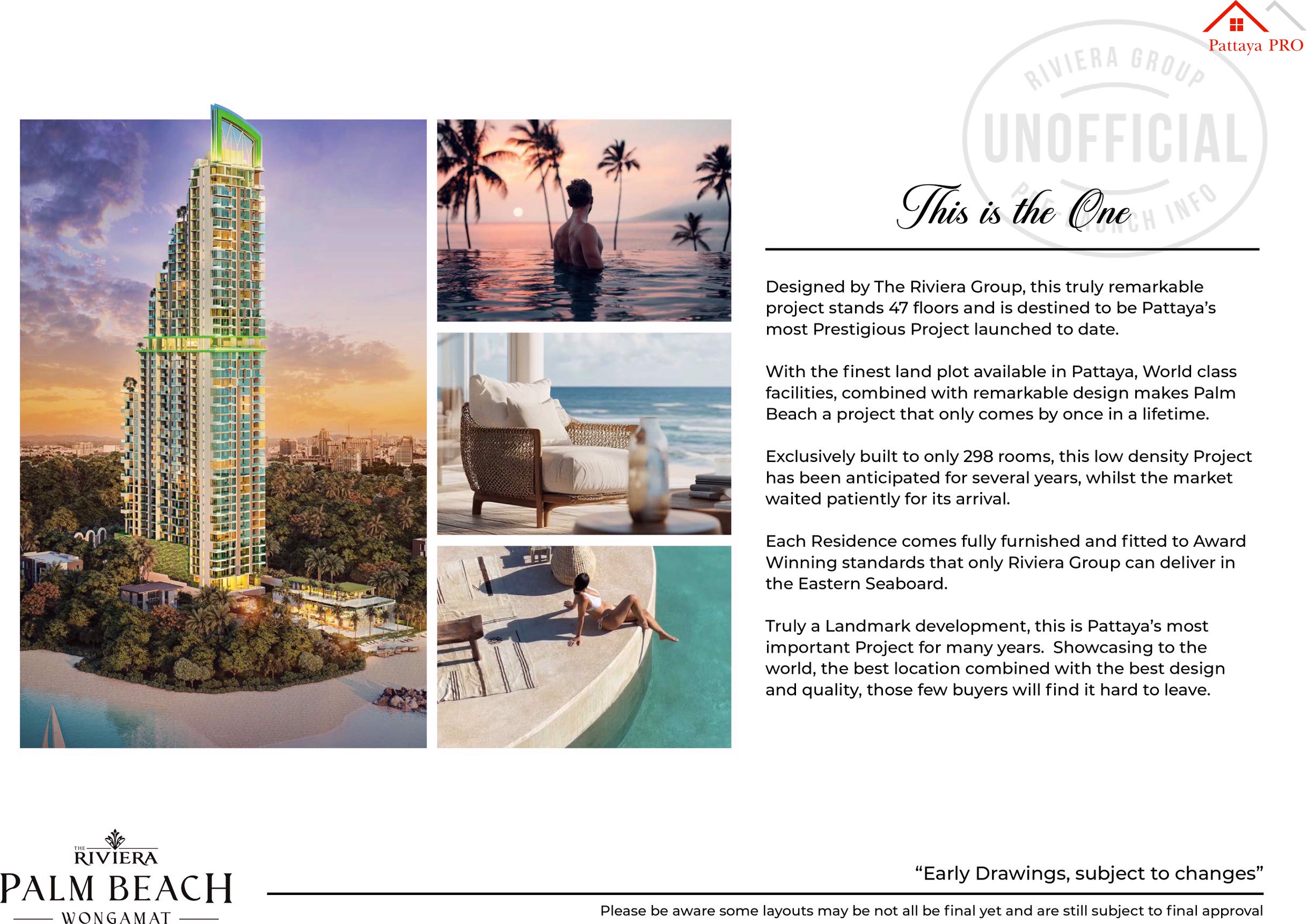 Riviera Palm Beach 🏝️ ✅ New beachfront project in the best location on Wongamat Beach