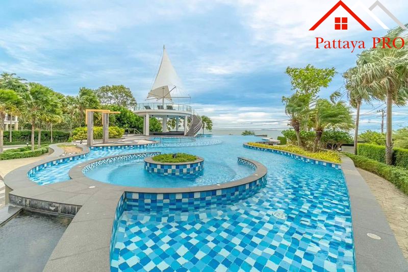 Penthouse for Sale | Del Mare Na Jomtien ,25 MB | Beachfront Luxury