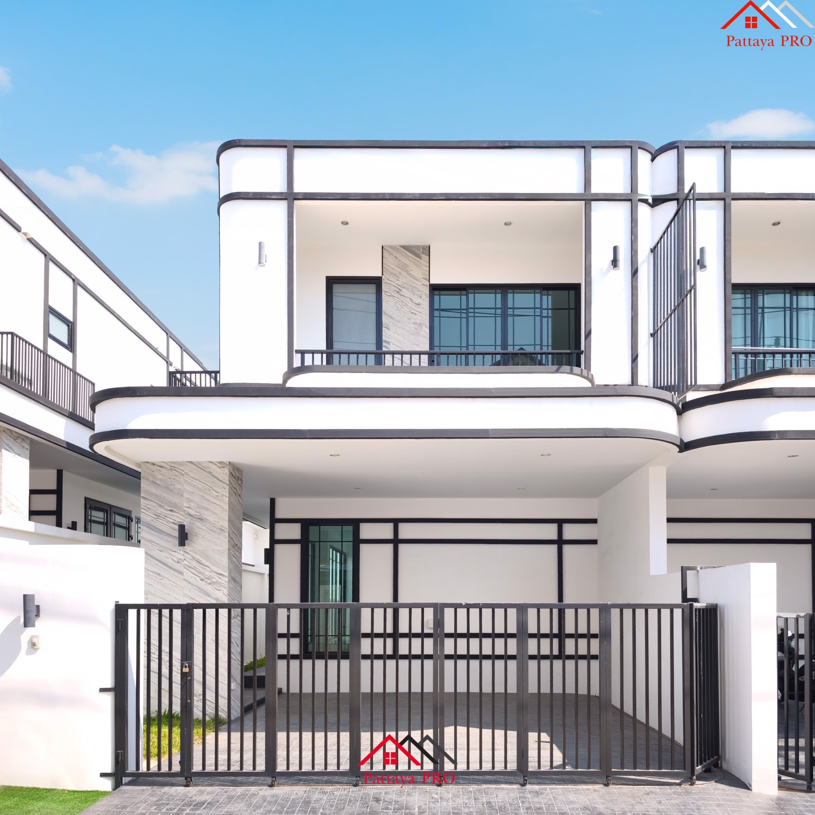 2-Storey Twin House – Modern Style💥 Regular Price: 5.5 Million THB 🔥 Special Offer: Only 4.999 Million THB!