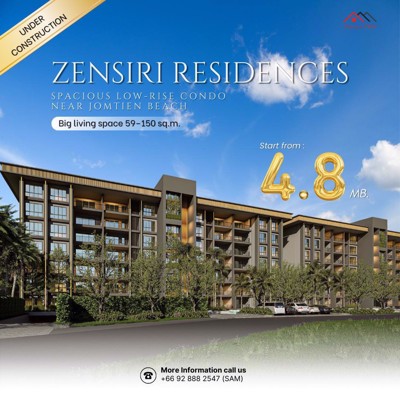 Picture of 🍁Spacious low-rise condo near Jomtien Beach 📌From 4.8 million THB