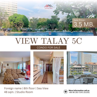 Picture of 🌊Prime Beachfront Living – View Talay 5C 🌊Newly Renovated | 8th Floor | Direct Beach Access