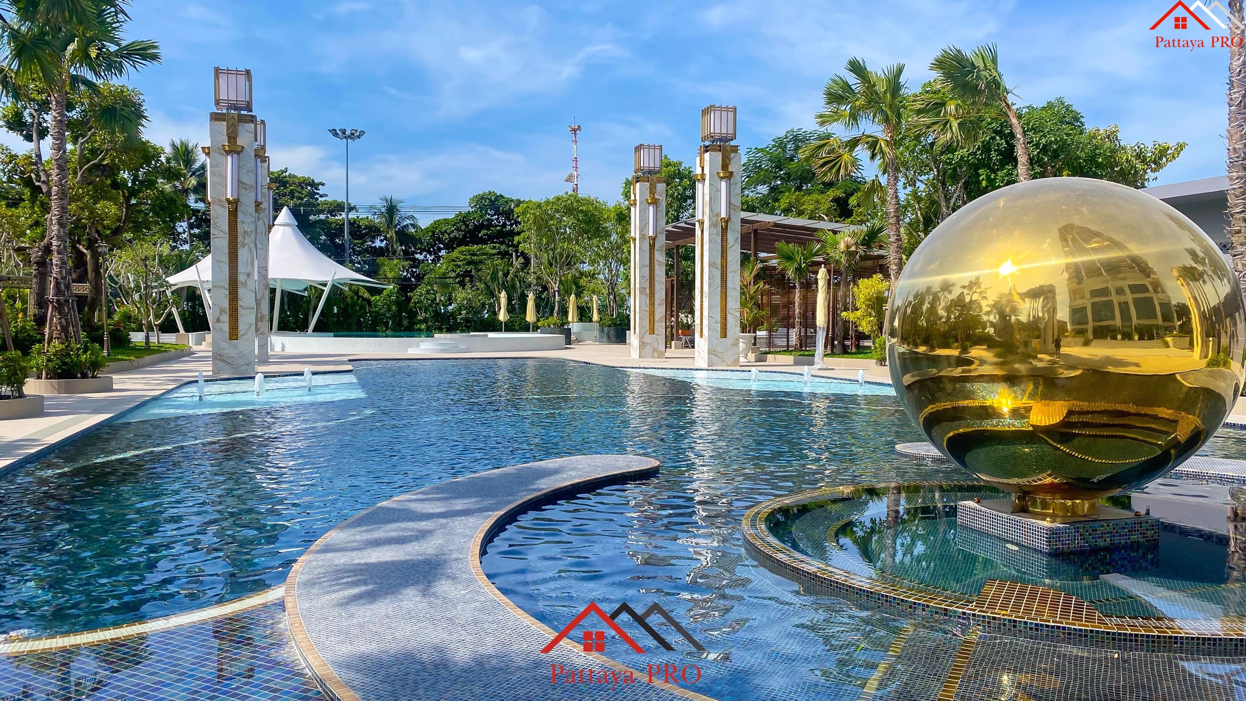 Copacabana Jomtien beachfront condo. ✅ Special unit 1 bedroom with Private swimming Pool.