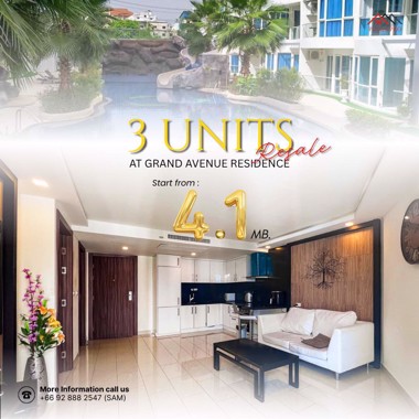 Picture of Grand Avenue Pattaya | Prime condominium in the heart of Pattaya 3 units Resale