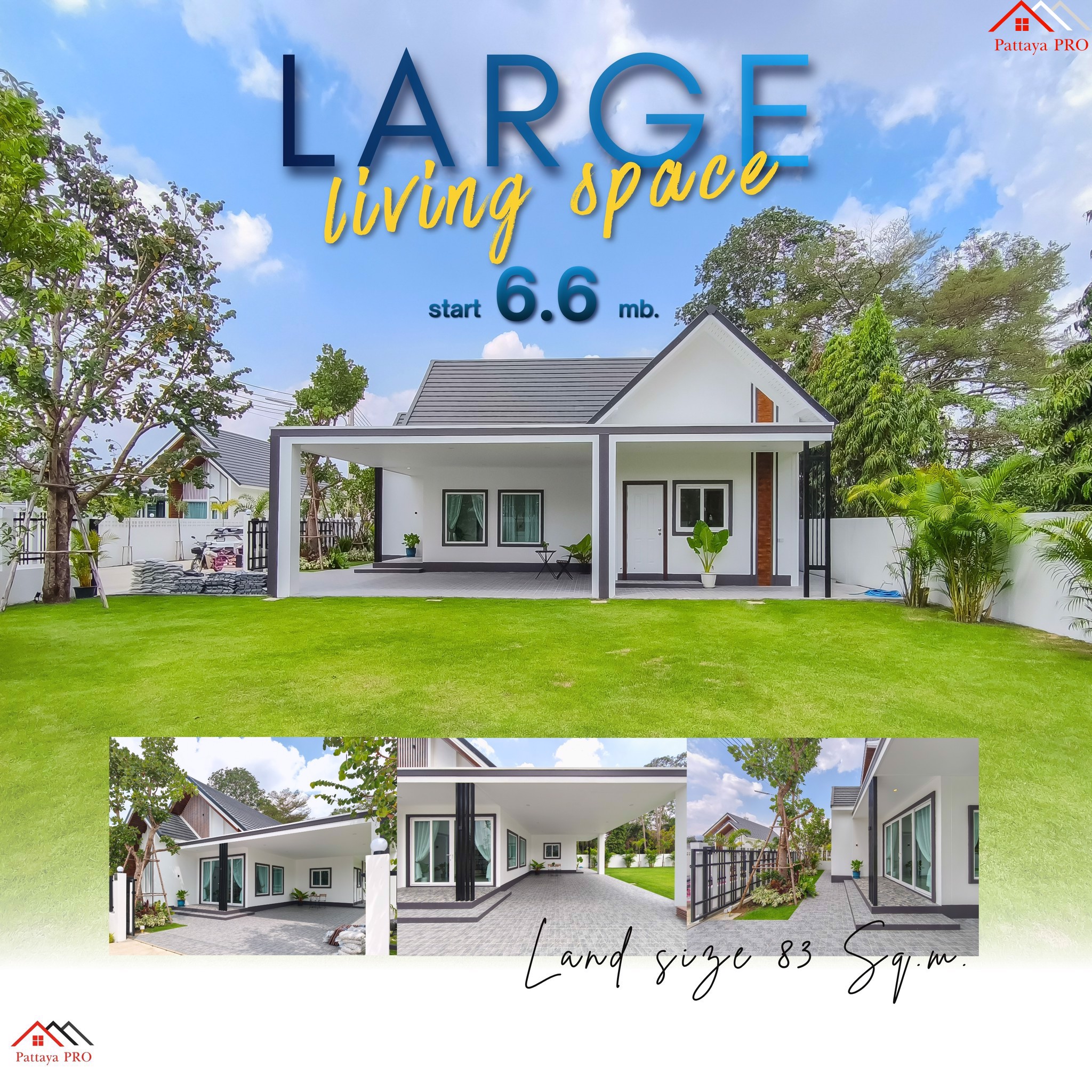 A Nordic-style detached home — simple, warm, and comfortable living