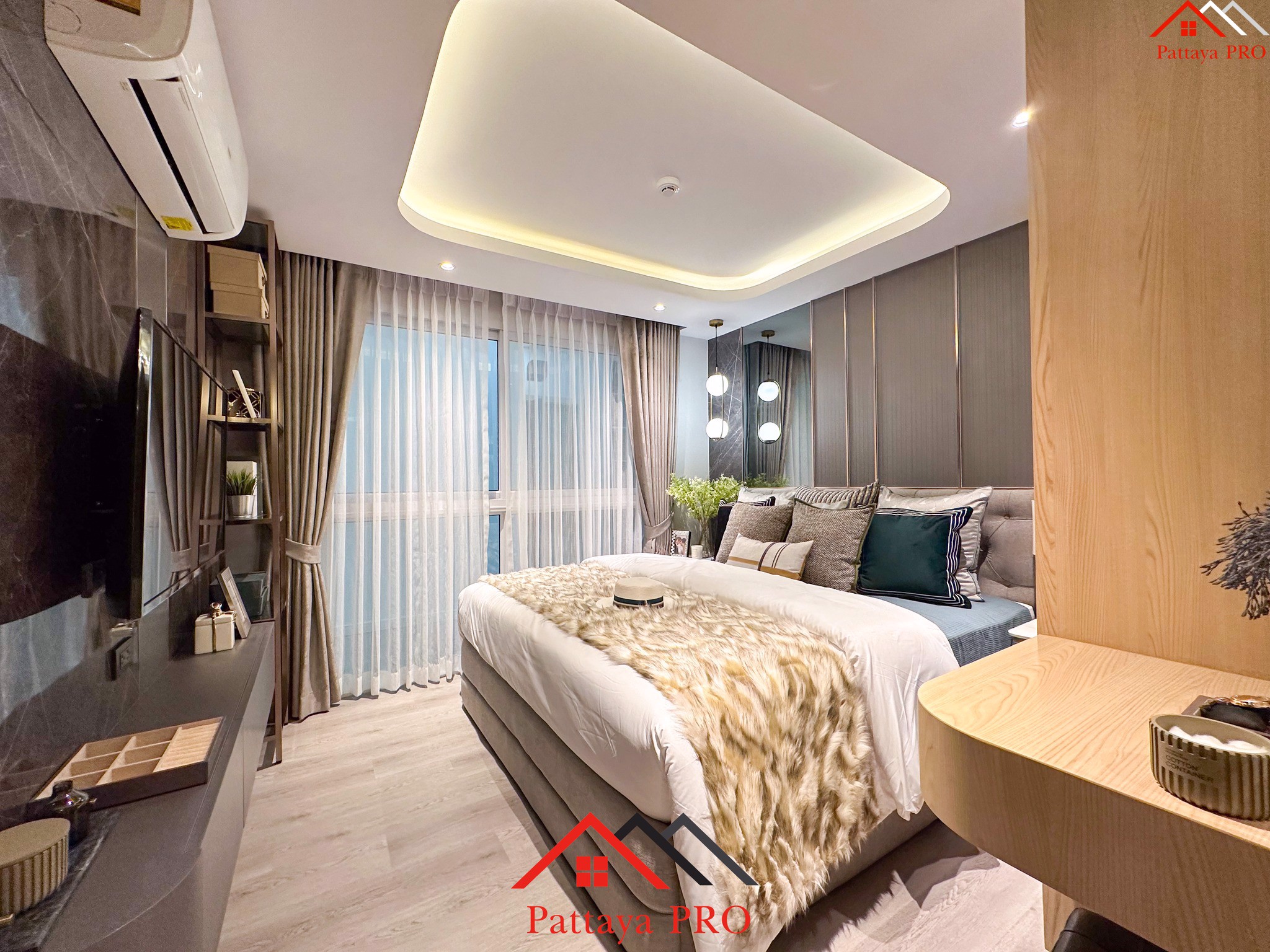 HOT Price🔥 Lowrise condo near Jomtien Beach, 2 bed 2 bath 65 sq.m.