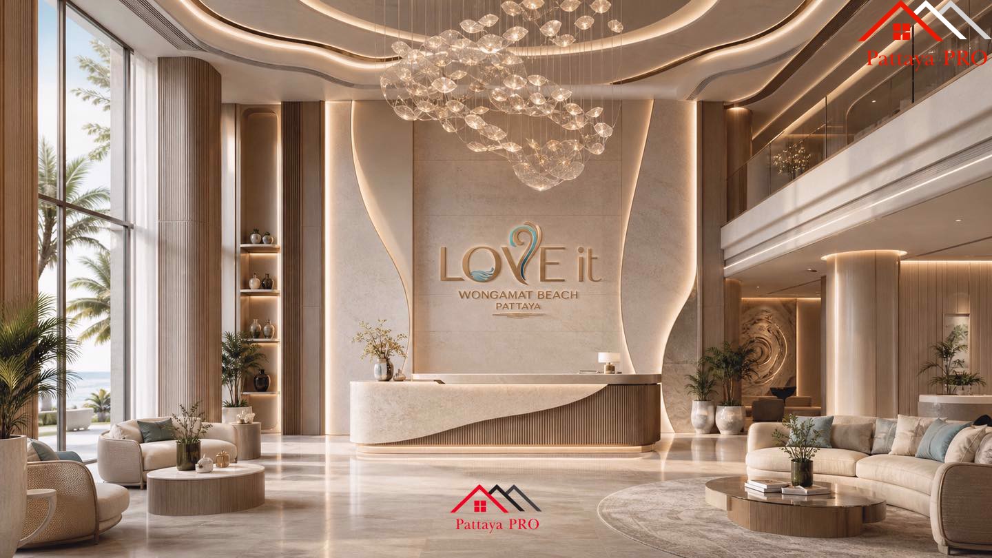 LOVE IT Wongamat Beach Pattaya   Luxury Resort