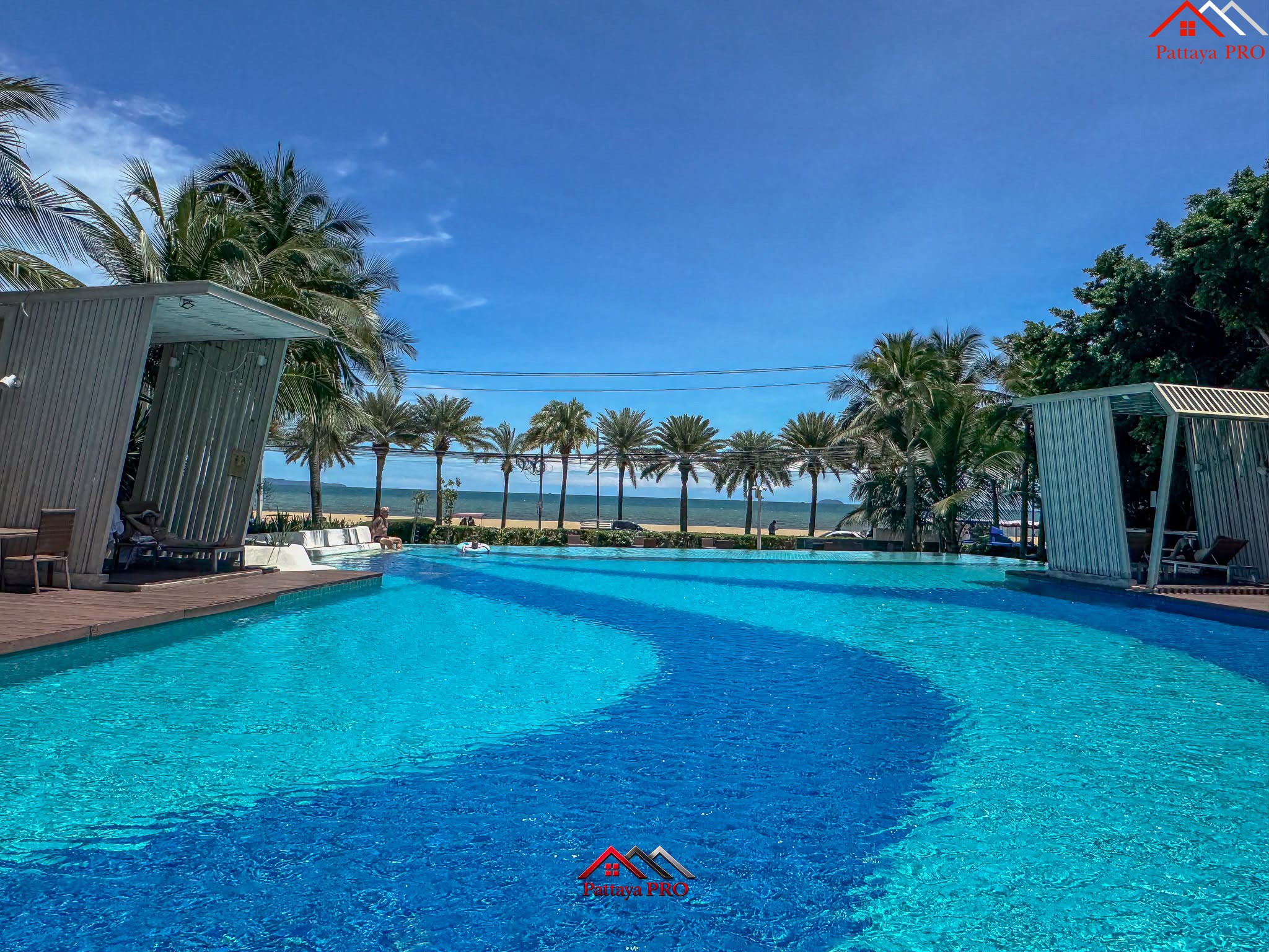 🏖️Beachfront condo in Jomtien, 1 bedroom, 32 sq.m., 15th floor+, sea view, only 2.59 MB.‼️😍