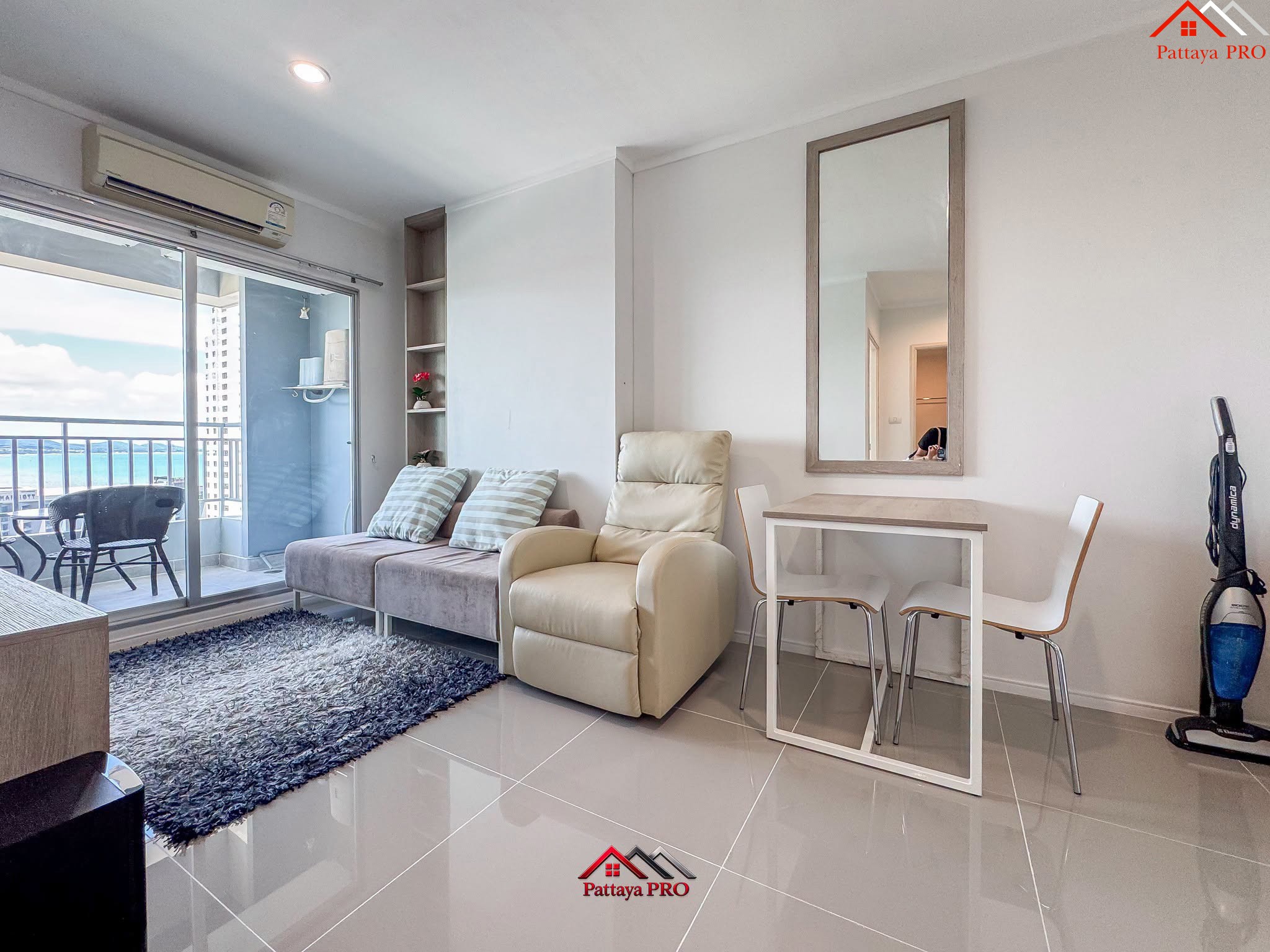 🏖️Beachfront condo in Jomtien, 1 bedroom, 32 sq.m., 15th floor+, sea view, only 2.59 MB.‼️😍
