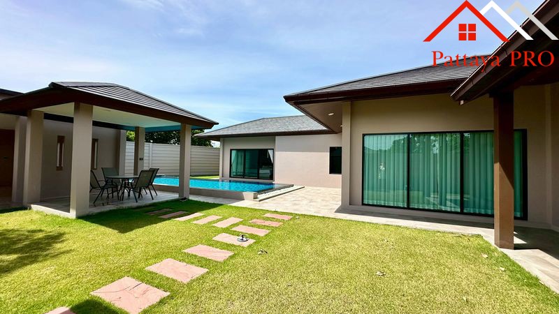 Brand-New Pool Villa for Sale | Large Land Plot | Directly Opposite the Clubhouse