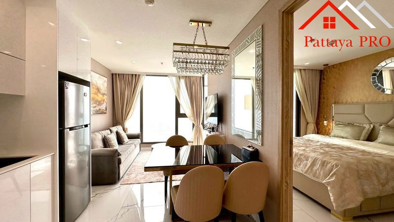 🌊 **Rare High-Floor Corner Unit with True Foreign Quota** Copacabana Beach Jomtien** For Sale**