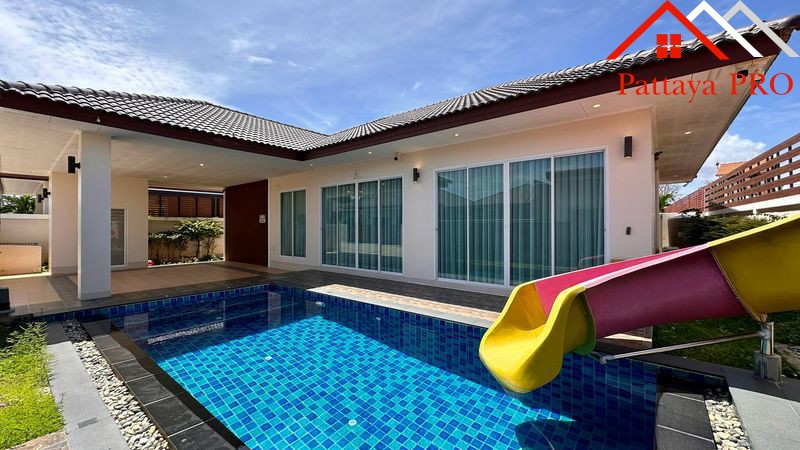 🏡 BEAUTIFUL CORNER POOL VILLA FOR SALE Garden Ville 5, Huai Yai, Pattaya