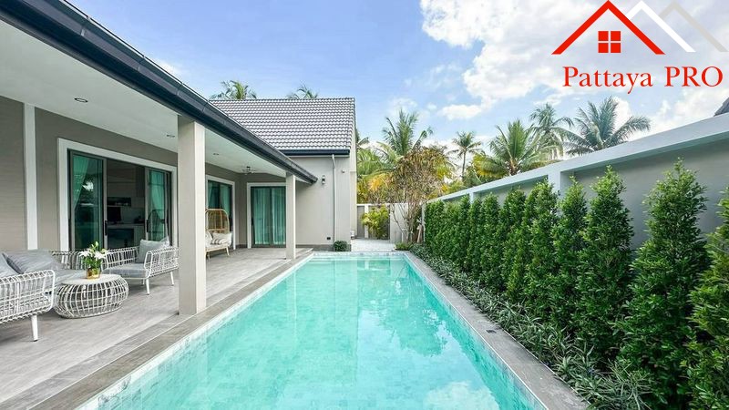 🏡 NEWLY BUILT LUXURY POOL VILLA Mabprachan, Pattaya 💰 Only 13.9 million THB