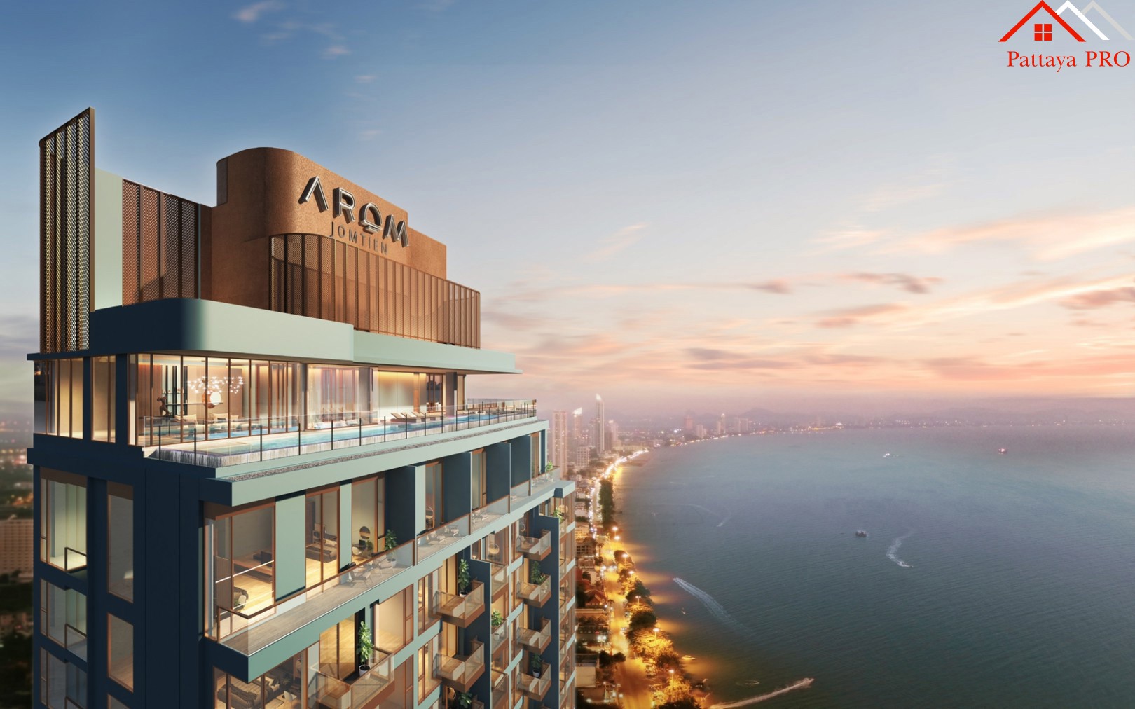 🔥 HOT DEAL AROM JOMTIEN Luxury Beachfront Living in Jomtien