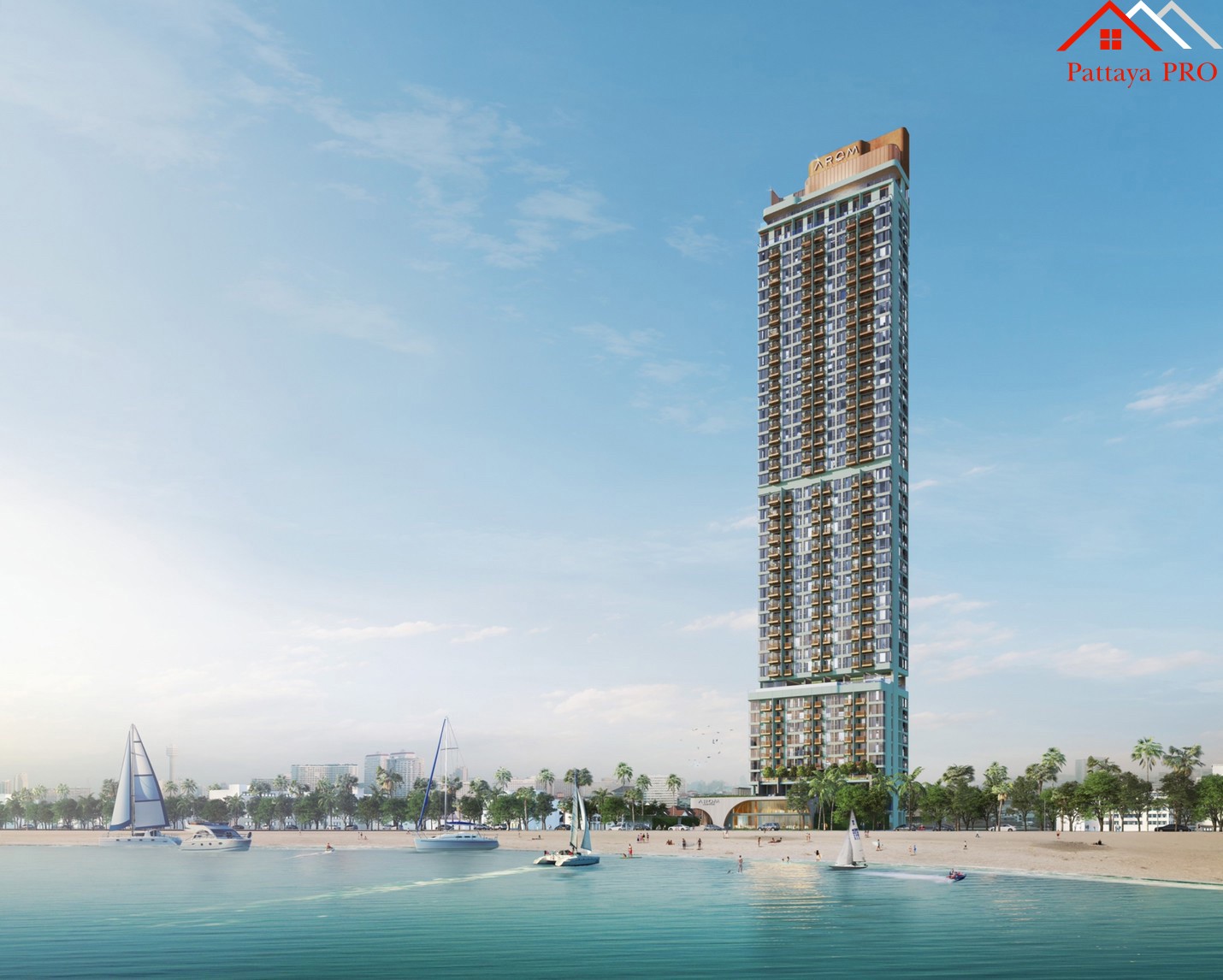 🔥 HOT DEAL AROM JOMTIEN Luxury Beachfront Living in Jomtien