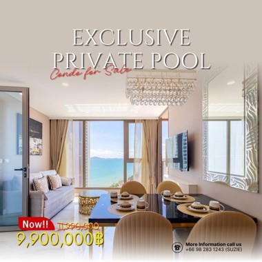 Picture of The best price for a private pool unit at Copacabana Jomtien!