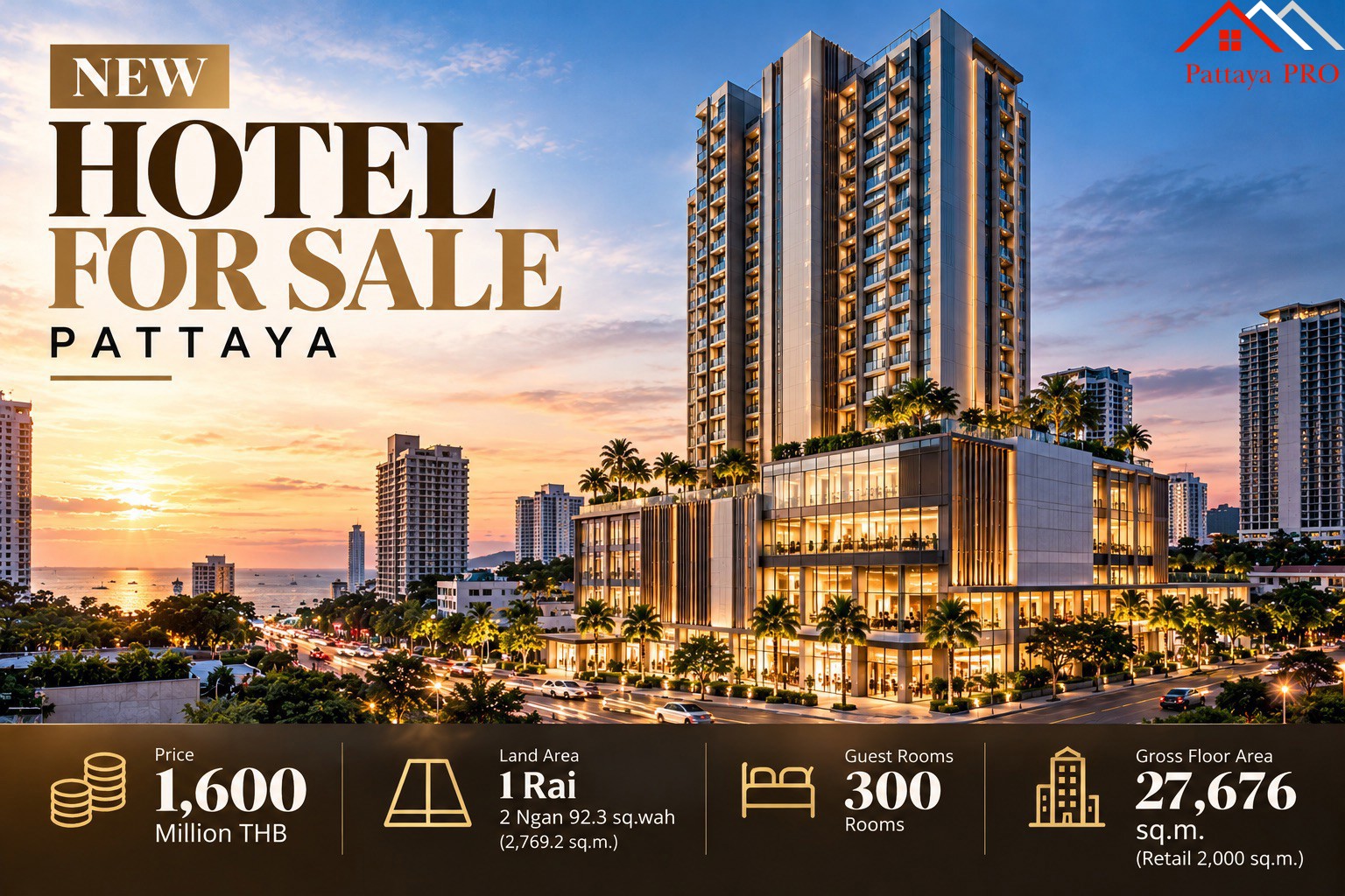 NEW HOTEL FOR SALE